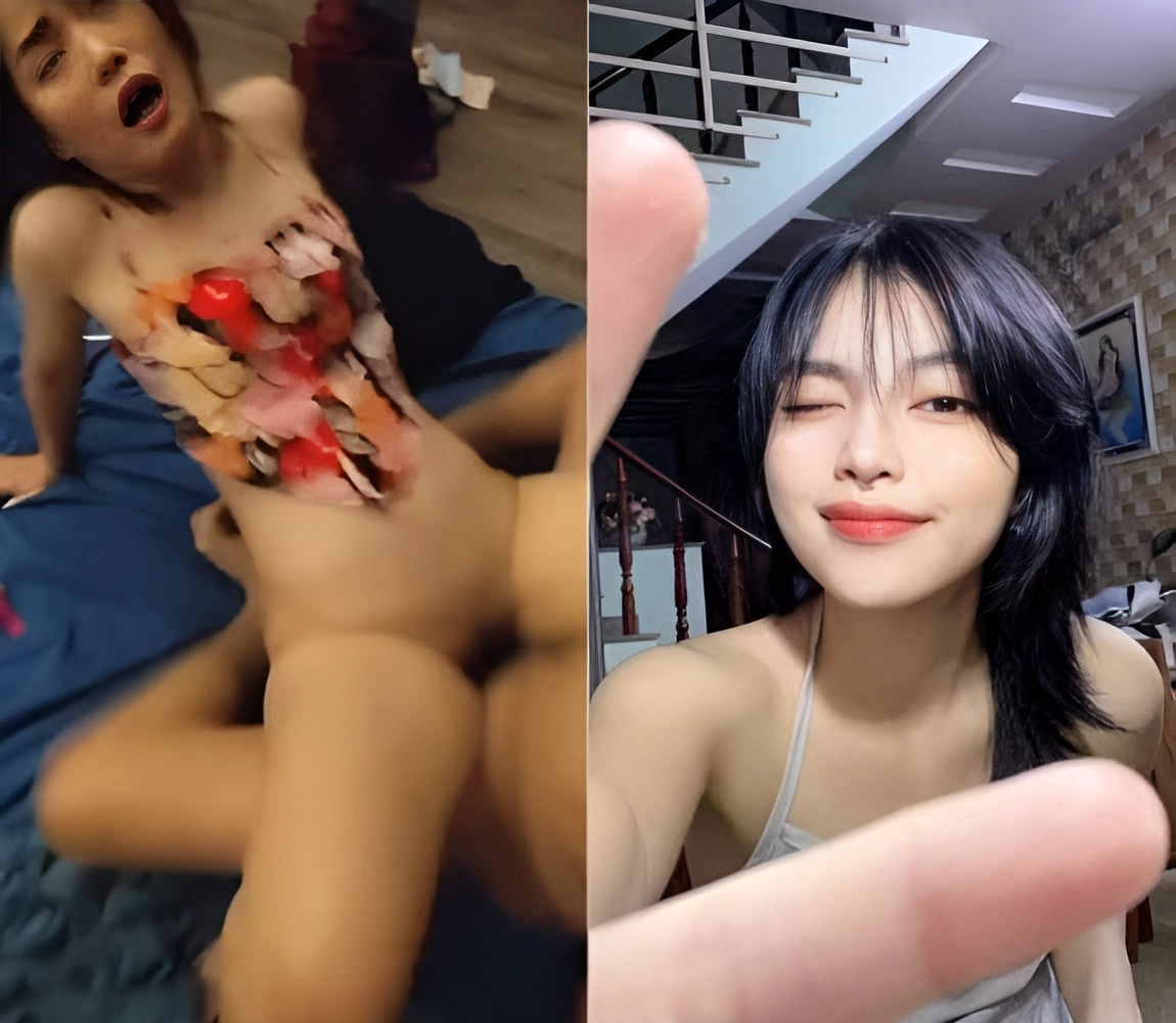 Ang ilang mga batang babae Nghi Dam Go Vap ay nag-iisa....